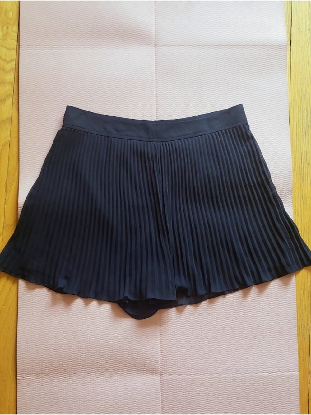 Club Monaco Navy Blue Pleated Mini Skort High Waisted Tenniscore Preppy 10